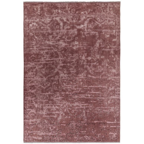 Zehraya Ze08 Cranberry Abstract Rug