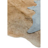 Rodeo 05 Solid Beige Rug 100x100cm