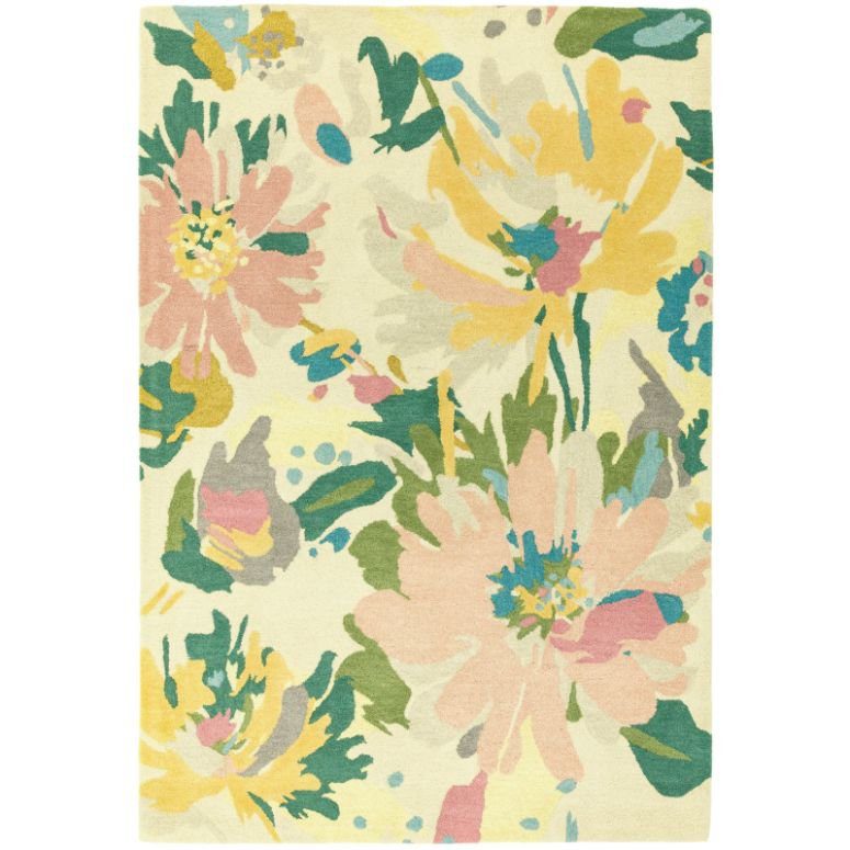 Reef Rf10 Floral Pink Multi Rug