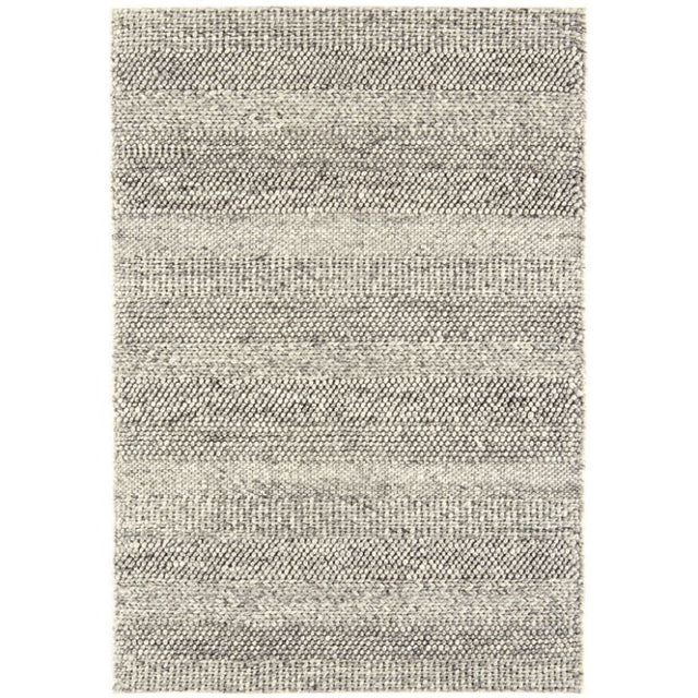 Katherine Carnaby Coast Grey Marl Stripe Rug - Image 1