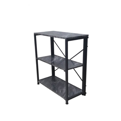 Alora 72cm 3-Tier Black Display Unit