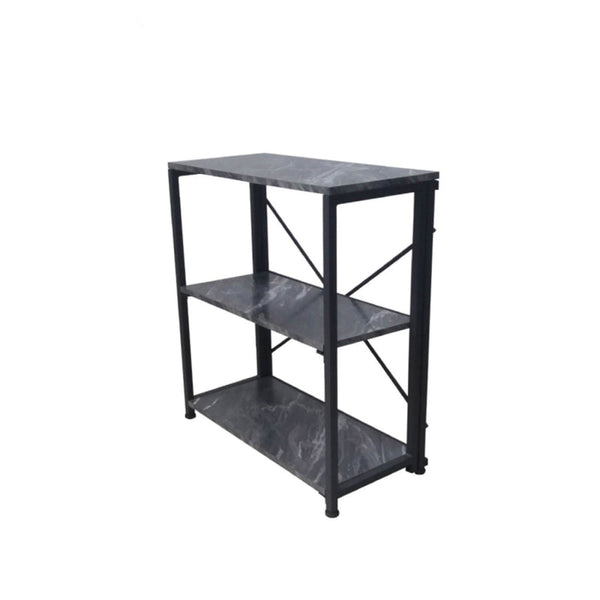 Alora 72cm 3-Tier Black Display Unit