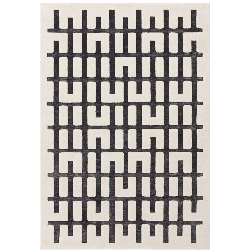 Valley Charcoal/Ivory Junction Rug - Image 1