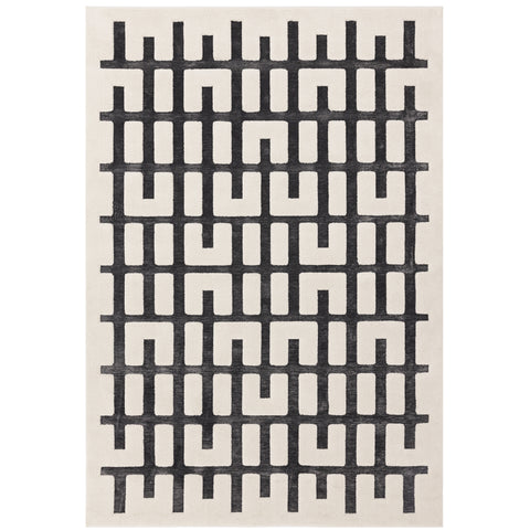 Valley Charcoal/Ivory Junction Rug - Image 1