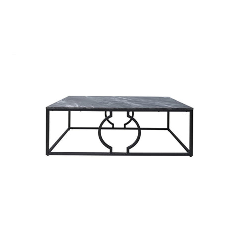 Alora Black Metal Coffee Table - KD