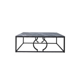 Alora Black Metal Coffee Table - KD