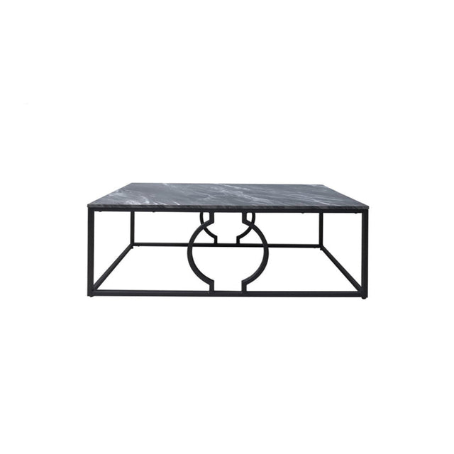 Alora Black Metal Coffee Table - KD