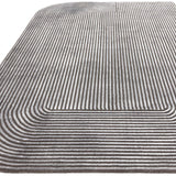 Kuza Shape Black / Charcoal Rug 120x170cm