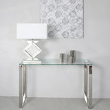 Harry Stainless Steel Console