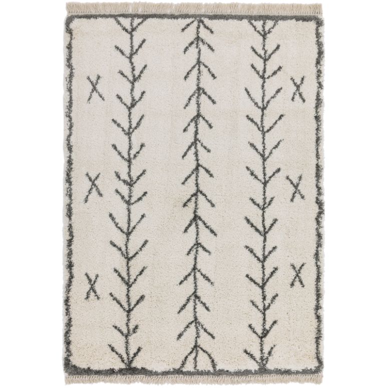 Rocco RC10 CREAM ARROW Rug - Image 1
