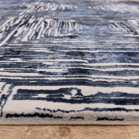 Kuza Portrait Navy Rug - Image 4