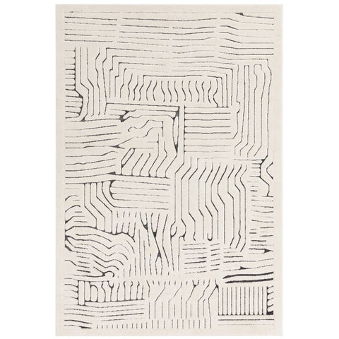 Valley Ivory/Charcoal Route Rug