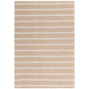 Global Cream Stripe Rug