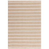 Global Cream Stripe Rug