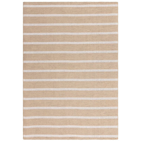 Global Cream Stripe Rug