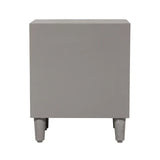 Venus 2 Drawer Bedside Cabinet Grey