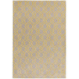 Nexus Fine Lines Silver/Yellow Rug - Image 1