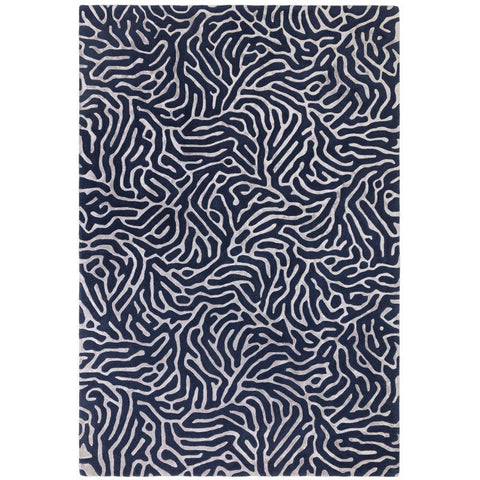 Katherine Carnaby Coral Blue Rug