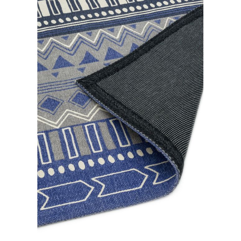 Onix 17 Tribal Mix Blue Rug - Image 4