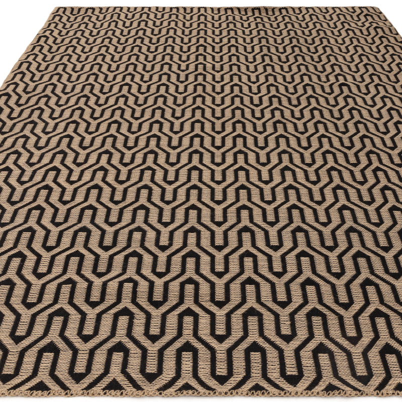 Global Black Lattice Rug - Image 2