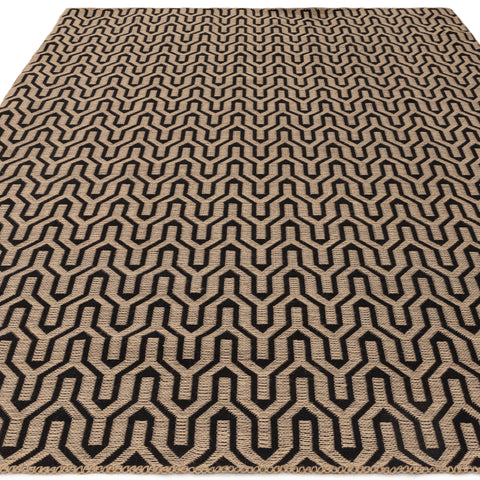 Global Black Lattice Rug - Image 2