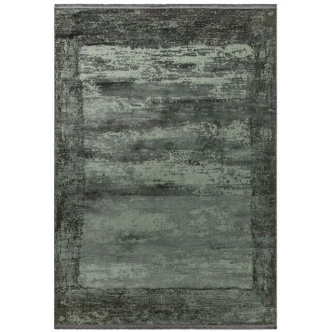 Athera AT03 Anthracite Border Rug - Image 1