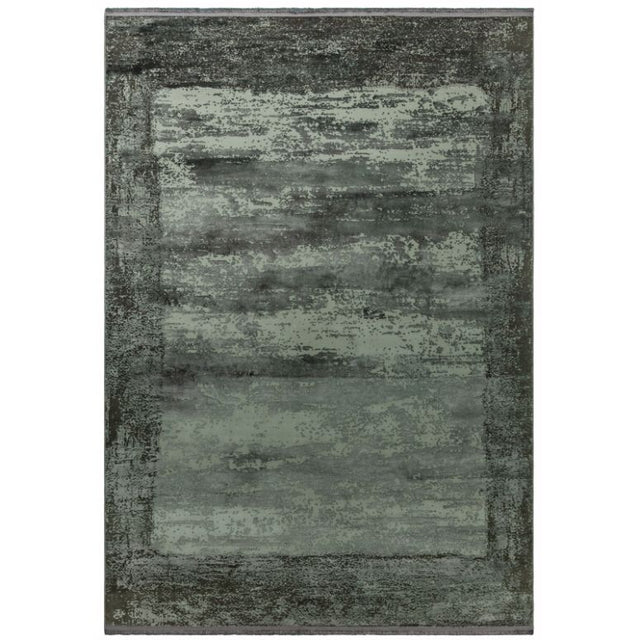 Athera AT03 Anthracite Border Rug - Image 1
