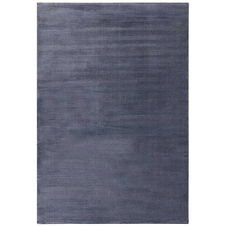Kuza Plain Stripe Navy Rug - Image 1