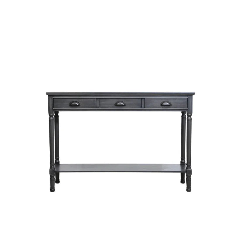 Delta Large 3 Drawer Console table