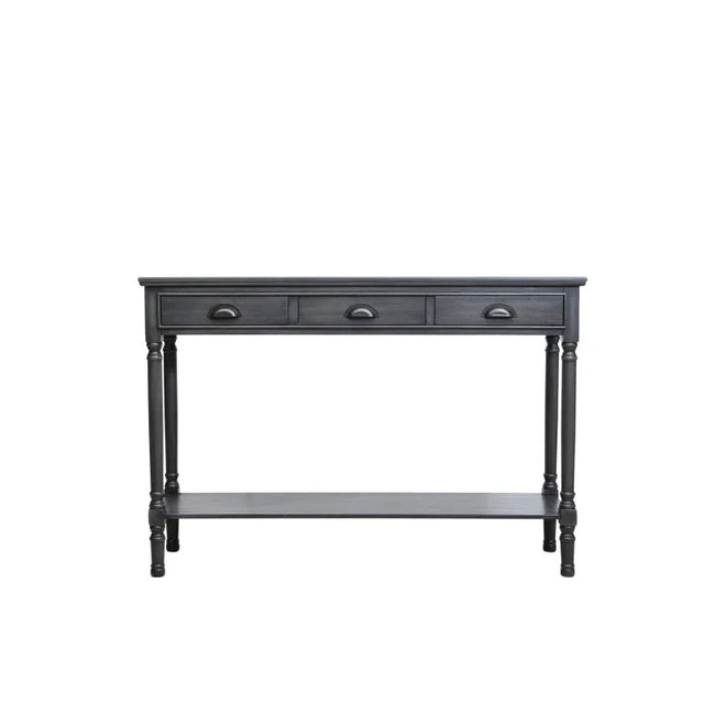 Delta Large 3 Drawer Console table
