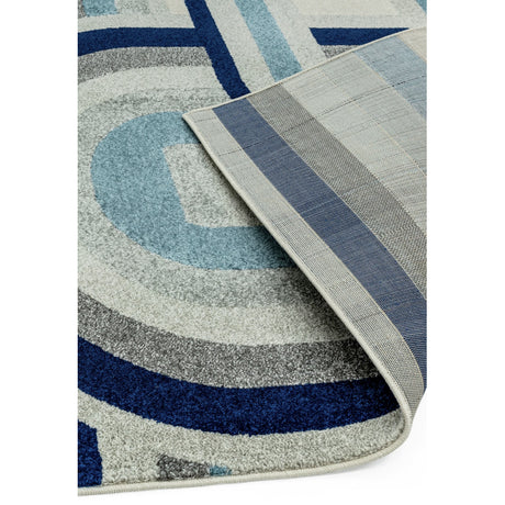 Nova Retro Blue Rug NV30 Rug - Image 4