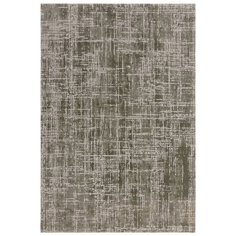 Kuza Abstract Green Rug - Image 1