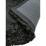 Plush Black Rug
