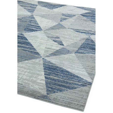 Orion Or14 Blocks Blue Rug