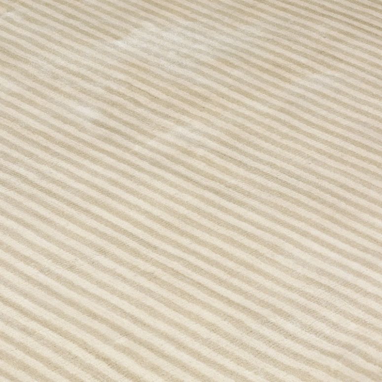 Katherine Carnaby Chrome Stripe Putty Rug - Image 2