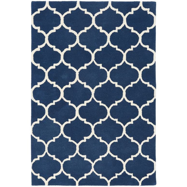Albany Ogee Blue Rug