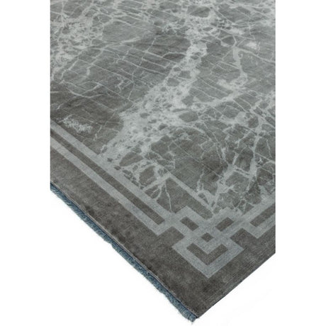 Zehraya ZE04 Silver Border Rug - Image 4