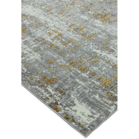Orion Or07 Abstract Yellow Rug