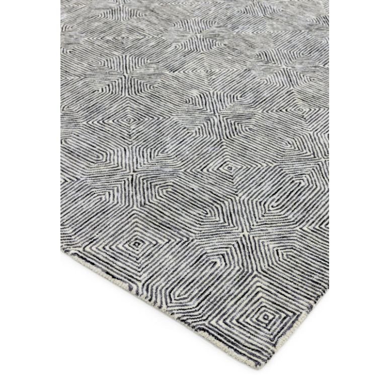 Camden Black / White Rug
