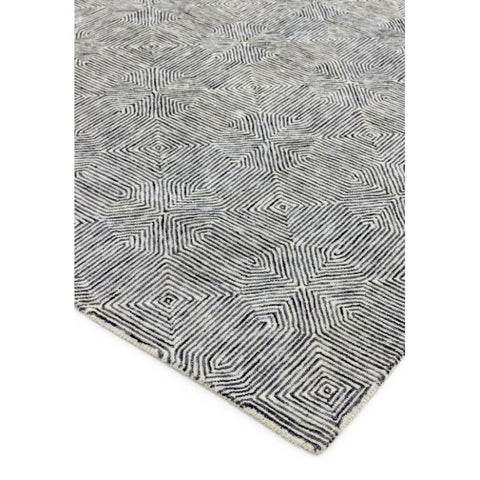 Camden Black / White Rug