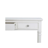 Delta White Medium Console Table