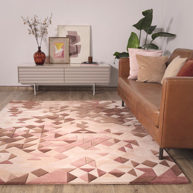 Enigma Rose Multi Rug