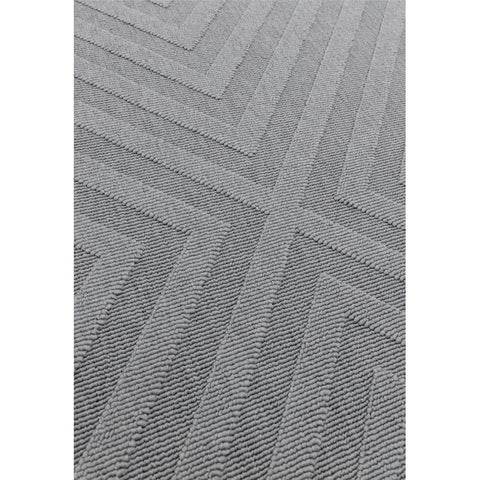 Antibes AN07 Light Grey Arrow Rug 120x170cm