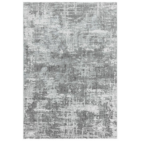 Orion Or05 Abstract Silver Rug