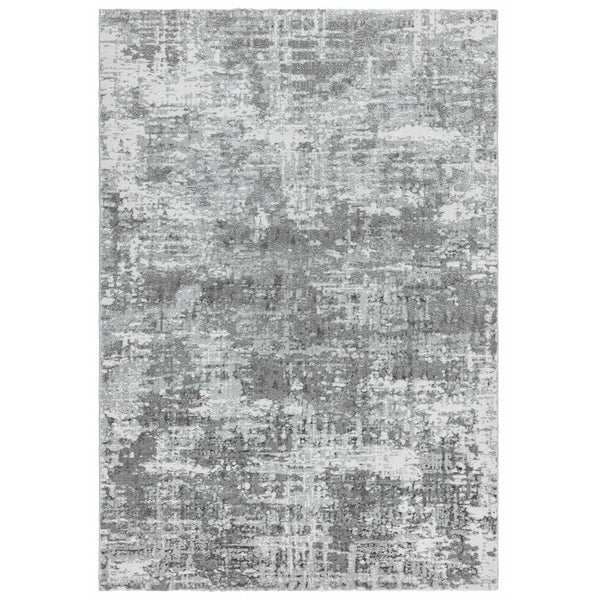 Orion Or05 Abstract Silver Rug