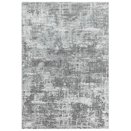 Orion Or05 Abstract Silver Rug