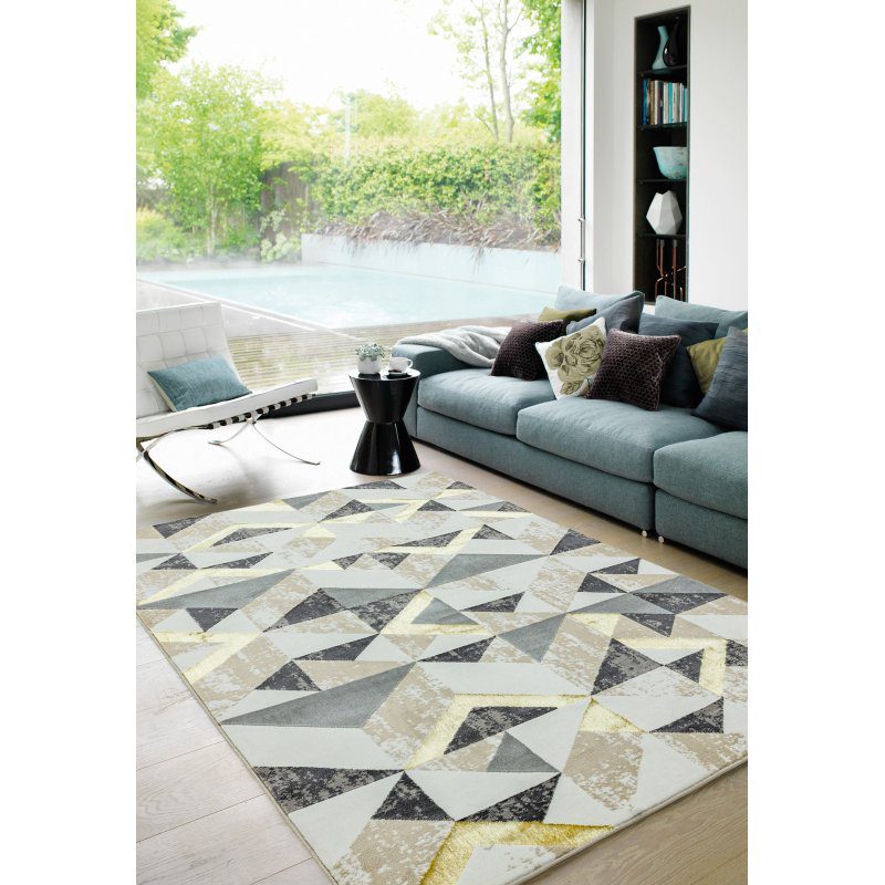Orion Or11 Flag Grey Rug