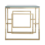 Apex Gold Metal End Table