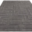 Maze Charcoal Rug - Image 2