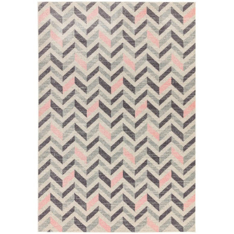 Colt CL09 Chevron Pink Rug - Image 1